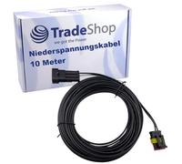 Trade-Shop Cavo di collegamento/ricarica/cavo trasformatore, 10 m, compatibile con Gardena Sileno, Sileno Plus, Sileno City, Sileno Minimo, Sileno Life
