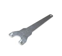 Trade-Shop Chiave a foro frontale, chiave a due fori, compatibile con smerigliatrice angolare Bosch Flex Makita, 35 mm, distanza pin 230 m di lunghezza