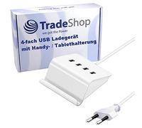 Trade-Shop Connettore USB multiplo per smartphone e tablet (ad esempio Samsung Sony Apple LG HTC Nokia Microsoft), Tablet PC, Microsoft Surface