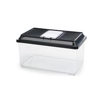Trade Shop - Contenitore Box 21,5x14x14,7cm Terrario Acquario Pesci Animali in Plastica cod. 203a -