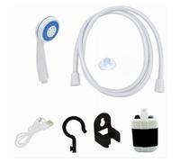 DOCCIA PORTATILE A BATTERIE RICARICABILE PER CAMPING BARCA CON POMPA ELETTRICA