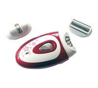 Trade Shop - Epilatore Depilatore Rasoio Da Donna Ba-3061 Elettrico 3 In 1 Con Varie Modalit