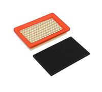Trade-Shop Filtro dell'aria con prefiltro di ricambio per Honda HRB 475 HRB 535 HR215K1 HRB215 HRB215K1 HRB215K2 HRB215K3 HRB215K4 HRM195 HRM215 HRM215K1