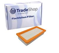Trade-Shop Filtro pieghevole piatto/filtro lamella/filtro aria compatibile con Kärcher WD 7.000 7.200 7.300 7.500 7.700 7.800 sostituisce 6.414-971.0