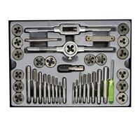 Trade Shop - Kit Filiera 40 Pz Professionale Maschi E Femmine Kit Filiere 40 Pz In Valigia - SPEDIZIONE GRATUITA