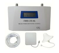 KIT RIPETITORE AMPLIFICATORE BOOSTER SEGNALE ANTENNA GSM DCS 4G FDD-LTE