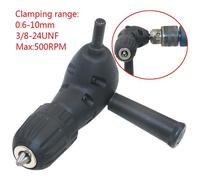 Trade Shop - Mandrino Angolare 90 Accessorio Per Trapano A Cremagliera 0,6 - 10 Mm