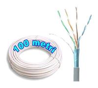 Trade Shop - Matassa Utp 100 Metri Cavo Di Rete Lan Per Videosorveglianza