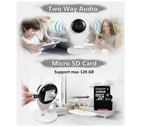 Trade Shop - Mini Ip Wifi Sd Dvr Wireless Camera Wifi Hd Ir Smartphone Audio Cam Baby Monitor - SPEDIZIONE GRATUITA