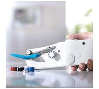 Trade Shop - Mini Macchina Per Cucire Da Cucito Portatile Viaggio Cucitrice Salva Spazio