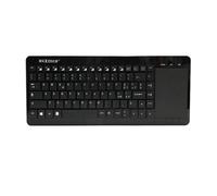 TrAdE Shop - MINI TASTIERA WIRELESS TOUCHPAD KEYBOARD SMART TV COMPUTER PC 2.4GHZ MAXTECH EK-950M