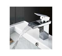 Trade Shop - Miscelatore Bagno LAVANDINO ESY_52952 Filtro Cascata con Flessibili Doppio Foro