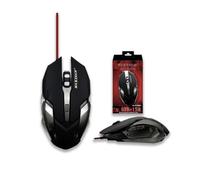 TrAdE Shop - MOUSE GAMING PER PC COMPUTER TASTI LUMINOSI LED CURSORE DA GIOCO MAXTECH M-GM002