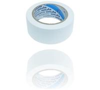 Trade Shop - Nastro Americano Bianco Telato Resistente 50 Mm X 25 Mt Sigilla Ripara Imballa