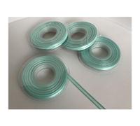 Trade Shop - Nastro Organza Doppio Raso 6 Mm Rotolo Bobina 23m Decorazioni Fai Da Te - Verde Tiffany