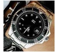 Trade Shop - Orologio Da Polso Uomo Automatico Subacqueo Submariner Acciaio Quadrante Nero