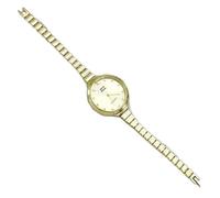 Trade Shop - Orologio Da Polso Zcc Donna Analogico Al Quarzo Acciaio Moderno Fashion Dorato -