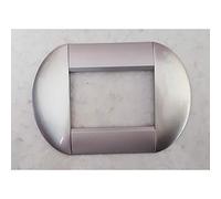 Trade Shop - PLACCA PLACCHE PLACCHETTE COMPATIBILI Living International Light BOMBATE - Cromo Satinato, 7