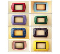 PLACCHETTE PLACCHE IN ABS COMPATIBILI PER SERIE LIVING INTERNATIONAL PLACCA