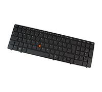 Trade Shop Premium tastiera del computer portatile/notebook Keyboard ricambio Scambio tedesco QWERTZ con Track Point per HP ProBook 6560 6560b 6560p, HP EliteBook 8560 8560 W 8560p