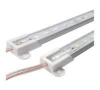 Trade Shop - Profilo Barra Alluminio Impermeabile 1 Metro A 72 Led 5630 7020 5050 14w - Freddo 6000k 5630