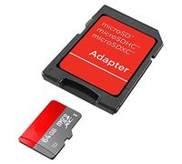 Trade-Shop Ricambio per scheda di memoria Micro SD Samsung Galaxy A3 A5 A7 (2017) Galaxy J1 J3 J5 J7 (2016) Galaxy J1 J3 J5 J7 (2017) 64 GB SDHX scheda di memoria + adattatore SD