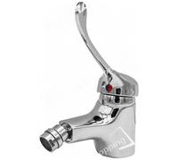 Trade Shop - Rubinetto Miscelatore Bidet Con Comando A Gomito Leva Lunga Clinica Per Disabili