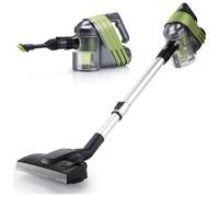Trade Shop - Scopa Elettrica senza Sacco Capacit 0.6 L Colore Argento, Verde, Nero