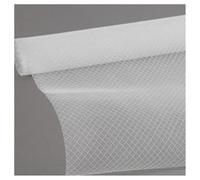 Trade Shop - Set 2pz Rotolo Rete di Plastica Fine Bianca 1x3 Mt 180g/m² Protezione Esterno 012065 -