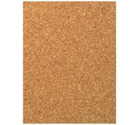 Trade Shop - Set 3 Pezzi Pannello Sughero 20x30cm Sun 3301 Pannelli Foglio Spessore 3mm Legno