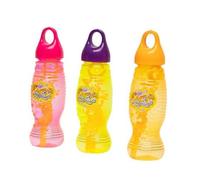 Trade Shop - Set 3pz Bottiglia Colorata Con Soffiatore Bolle Di Sapone 115ml Bambini 3 Colori 6560266 -