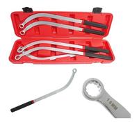 Trade Shop - Set 5 Pezzi Chiavi Tendicinghia Poligonale Lunghe A Testa Per Puleggia 13/19 Mm