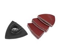 Trade-Shop Set di 26 piastre abrasive triangolari compatibile con Bosch PMF, PMF 220 CE, PMF 350 CES utensili multifunzione