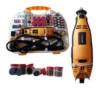 SMERIGLIATRICE MINI TRAPANO FRESA DRIMMEL DI PRECISIONE 160W CON 210 ACCESSORI