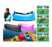 Trade Shop - Sofa Sacco Gonfiabile Materassino Spiaggia Aria Relax Piscina Divano Amaca Pouf