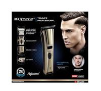 Trade Shop - Tagliabarba Rasoio Fino A 0,2mm Trimmer Professionale Maxtech Uomo New Version Ta-ba005