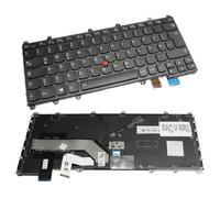 Trade-Shop Tastiera originale per computer portatile compatibile con Lenovo ThinkPad Yoga 260 (20FD, 20FE, 20GS, 20GT), 260S, 460, 370, X380 - con retroilluminazione