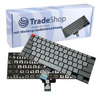 Trade-Shop Tastiera originale per computer portatile QWERTZ con retroilluminazione, compatibile con Asus Vivobook Pro 14X X7400 X7400PC N7400 N7400PA N7400PC