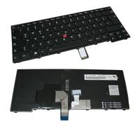 Trade-Shop Tastiera per computer portatile QWERTZ tedesca compatibile con Lenovo Thinkpad E431 E440 L440 L450 L460 T431 T431S T440 T440I T440P T440S T440SI T450 T450S T460