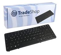 Trade-Shop Tastiera QWERTZ DE per HP EliteBook 740 745 750 755 840 850 / HP ZBook 14 15U / Sostituzione Keyboard Laptop (layout tedesco) con telaio