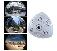 Trade Shop - Telecamera Panoramica Fish Eye 360 Gradi Digitale Ahd Led Grandangolo Soffitto