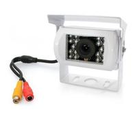 Trade Shop - Telecamera Retrocamera per Auto Infrarossi Ahd 2.8mm 18 LED Ip67 Zoom Focus Pal
