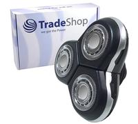 Trade-Shop Testina di rasatura con coperchio protettivo compatibile con Philips S9111 S9121 S9151 S9161 S9171 S9311 S9321 S9371 S9511 S9521 S9522