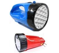 TradeShopTraesio - Torcia A 19 LED Lampada Ricaricabile Potente Luce LLUMUNA Potente Fino 500