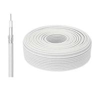 TrAdE Shop Traesio 15 Metri Cavo PROLUNGA COASSIALE per TV Antenna Digitale TERRESTRE 75 Ohm