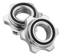 TrAdE Shop Traesio 2 PZ Coppia RICAMBI Accessori per Manubrio BILANCIERE Morsetto Dado A Vite 25MM