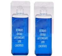 TrAdE shop Traesio 2 PZ. LIQUIDO MONODOSE 50ML LAVAVETRI ANTICONGELANTE DETERGENTE CONCENTRATO AUTO