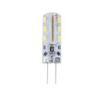 5pcs PEZZI DC12V 3014 SMD G4 Lampadina a led Luminosa 3W Bianco Caldo Freddo