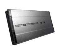 CASE BOX ESTERNO PER HARD DISK HDD 2.5 IDE SATA USB 2.0 SUPER SLIM ALLUMINIO