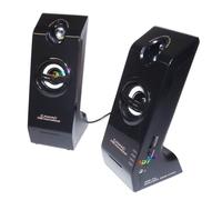 TrAdE Shop Traesio Casse Multimedia Speaker Cassa Amplificatore Audio USB Jack Cuffie Mic. X09